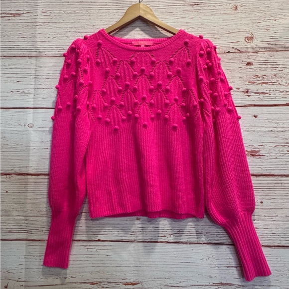 Lilly Pulitzer Neuve Sweater in Hyoer Pink Sz XS - Picture 3 of 12
